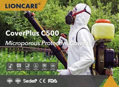 LIONCARE CoverPlus C500 SF aizsargkombinezons: aizsargā katru jūsu kustību